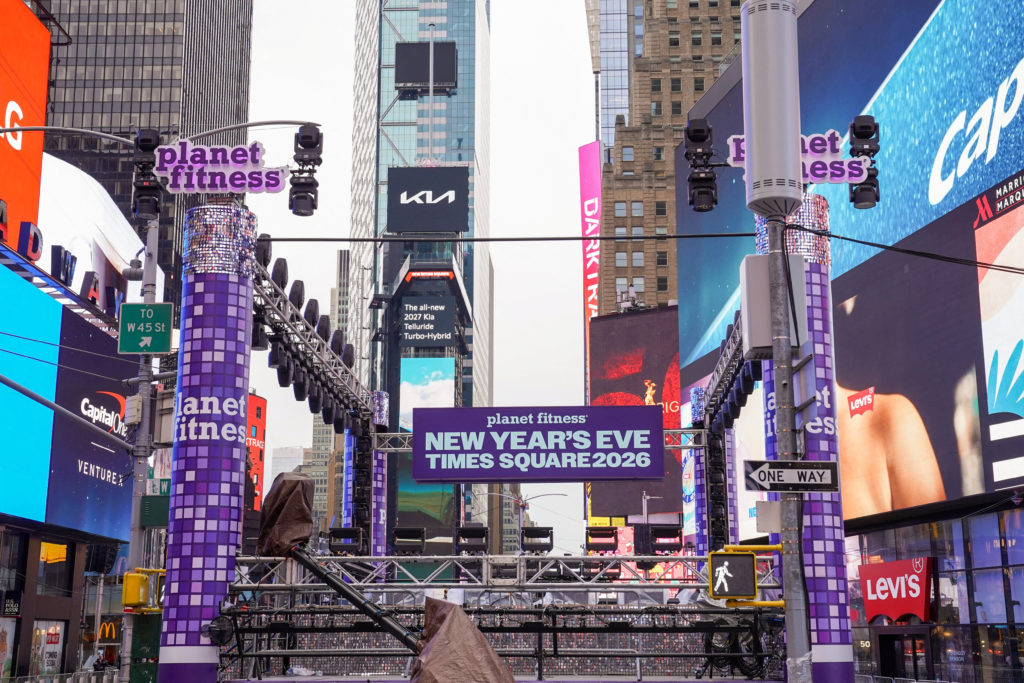 Times Square ahead of New Year's Eve celebration in New York