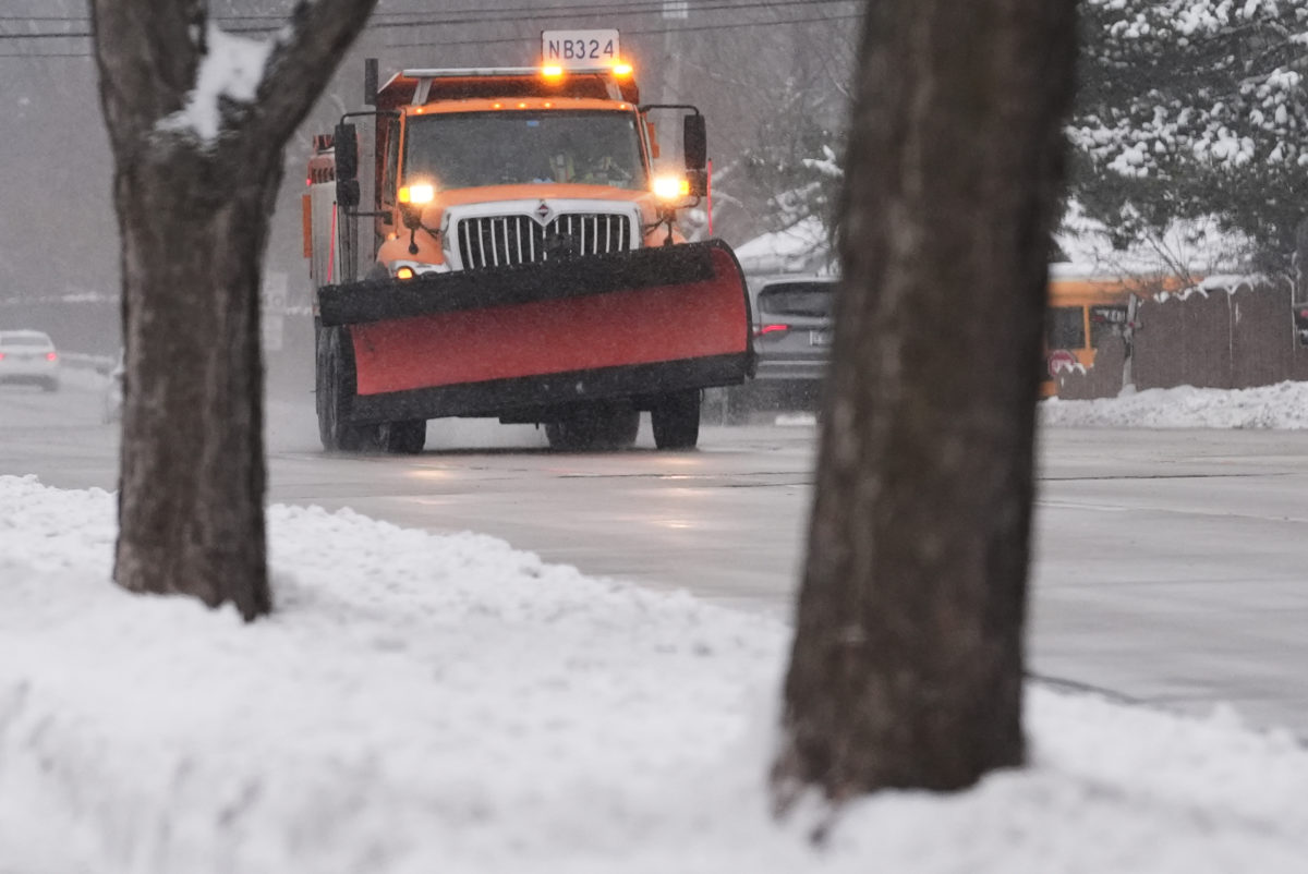 Winter has arrived: The season's first big snowstorm hits the Northeast ...