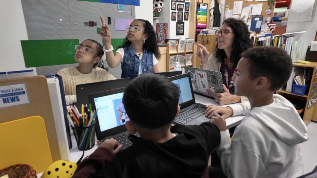 Elementary school journalists work to reverse falling test scores