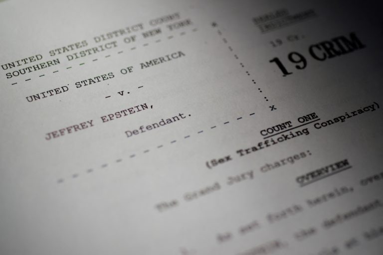 Newly-released documents from the U.S. Justice Department files on Jeffrey Epstein