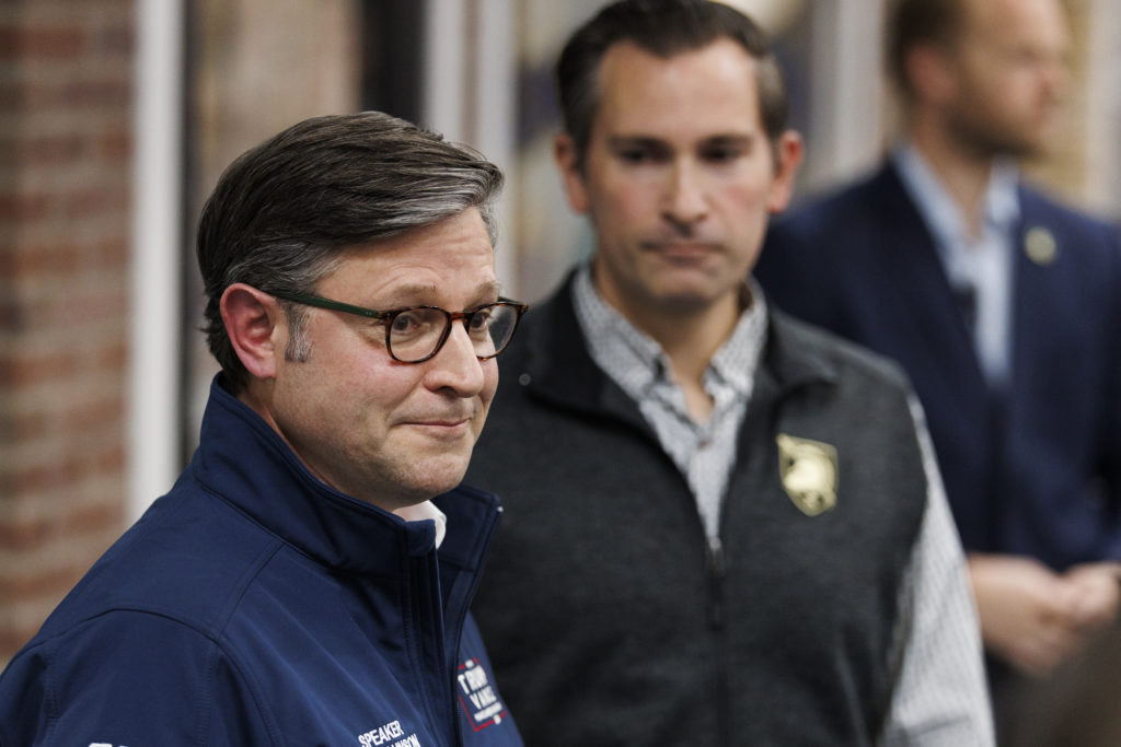 House Speaker Johnson Campaigns With Tennessee GOP Congressional Candidate Matt Van Epps