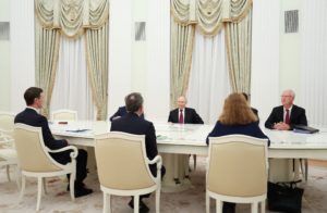 Russian President Putin meets U.S. special representative Witkoff in Moscow