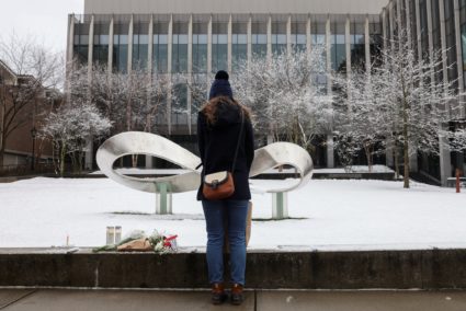 Aftermath of shooting at Brown University