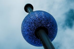 New Year's Eve ball drop test atop One Times Square in New York