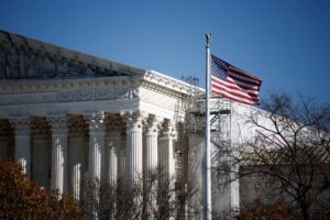 FILE PHOTO: A view of the U.S. Supreme Court in Washington
