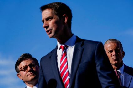 Press conference on the the first day of a partial government shutdown, in Washington