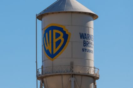 The Warner Bros. studio lot in California