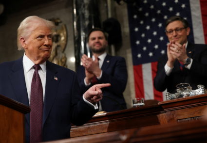 Trump invited to deliver State of the Union address to Congress on Feb. 24