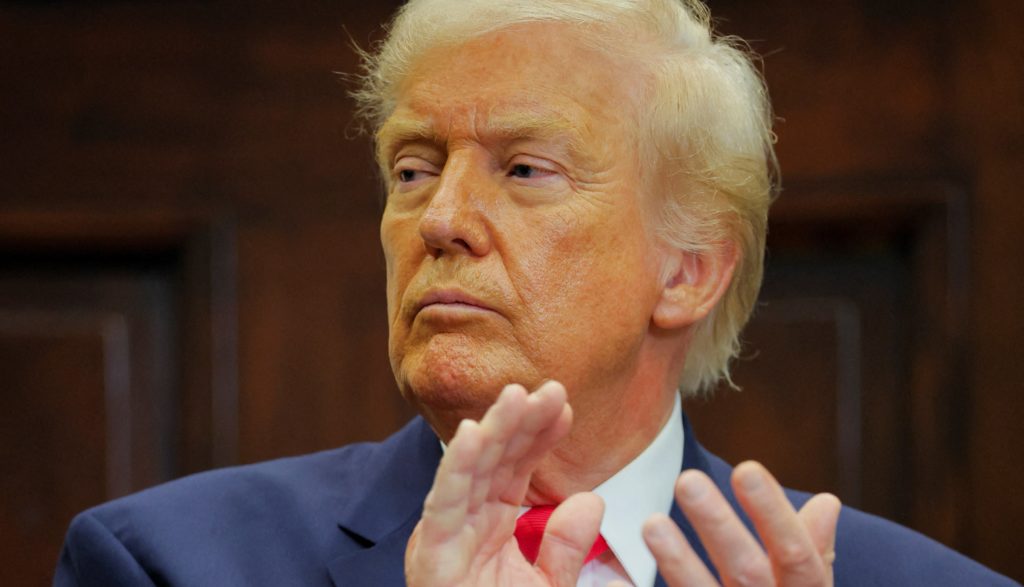 U.S. President Donald Trump at the White House in Washington