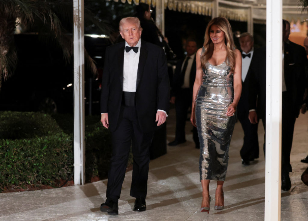 New Year's Eve party at Mar-a-Lago Club in Palm Beach