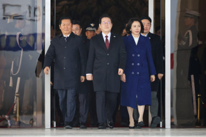 South Korea's President Lee visits China
