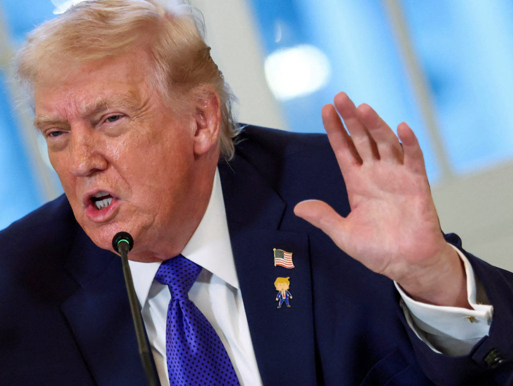U.S. President Donald Trump at the White House in Washington, D.C.