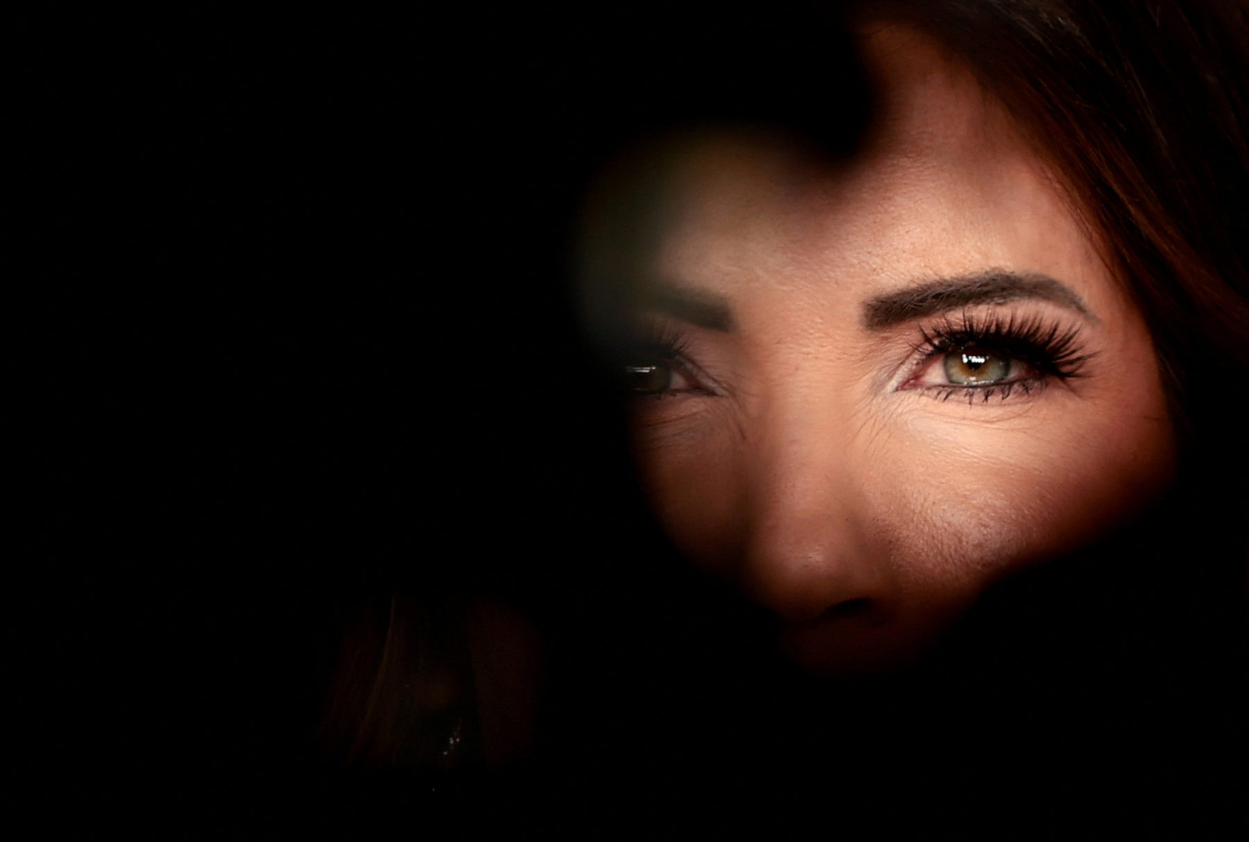 U.S. Homeland Security Secretary Kristi Noem speaks to the media outside the White House
