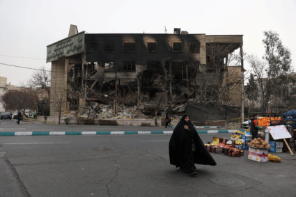 Aftermath of nationwide protests in Iran