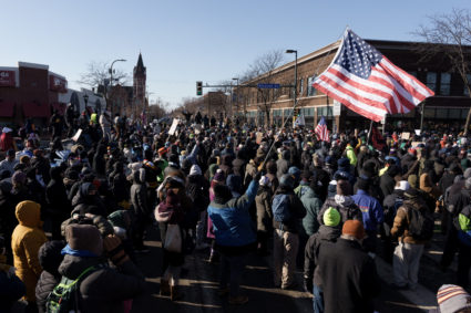 Man is shot and killed during Minneapolis immigration crackdown, National Guard activated