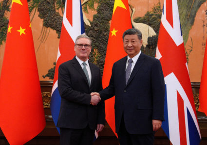 Starmer and Xi call for deeper UK-China ties as Trump shakes up global order