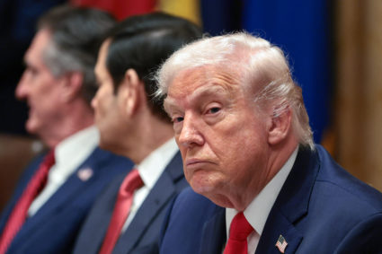 U.S. cabinet meeting at the White House