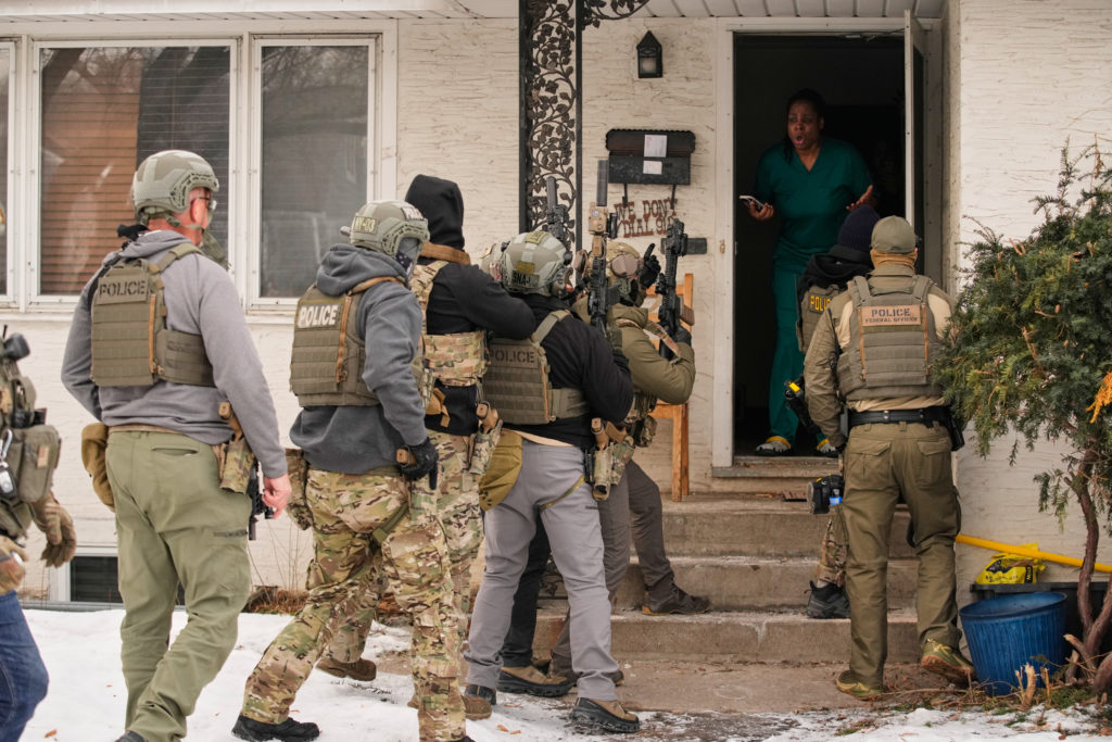 ADDITION APTOPIX Immigration Enforcement Minnesota