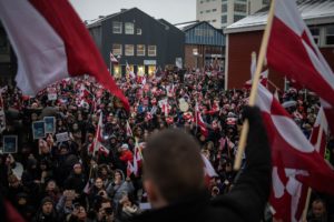 Protesters rally in Greenland against Trump annexation threat