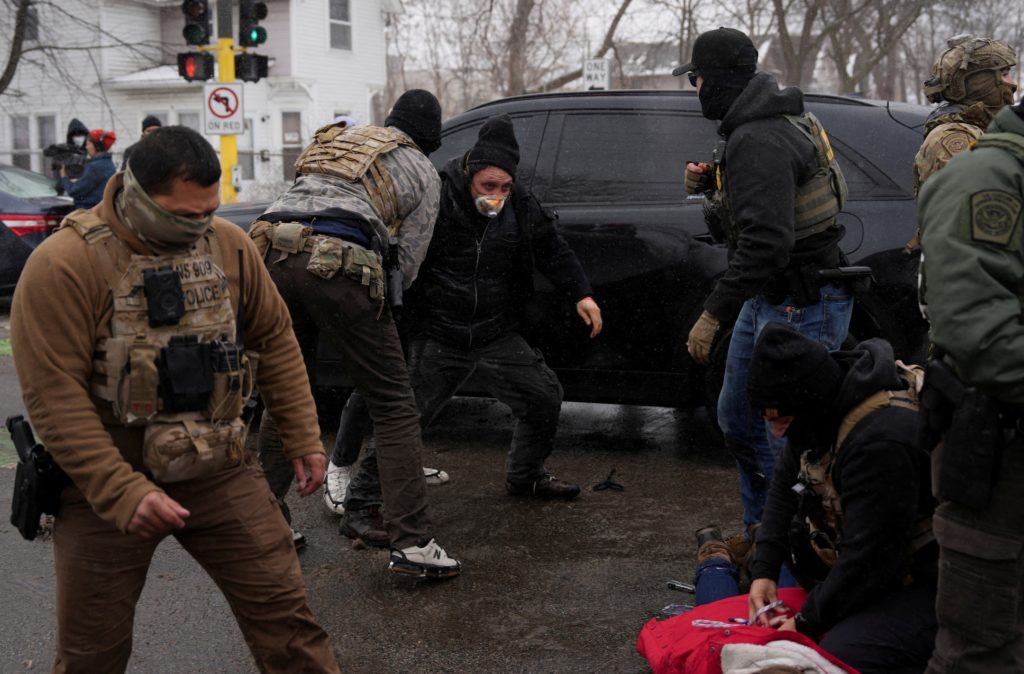 FILE PHOTO: Ongoing federal immigration crackdown in Minneapolis