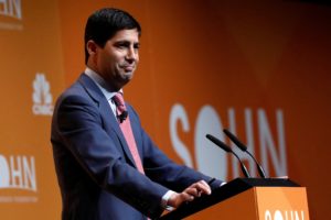 FILE PHOTO: Kevin Warsh attends the Sohn Investment Conference in New York City