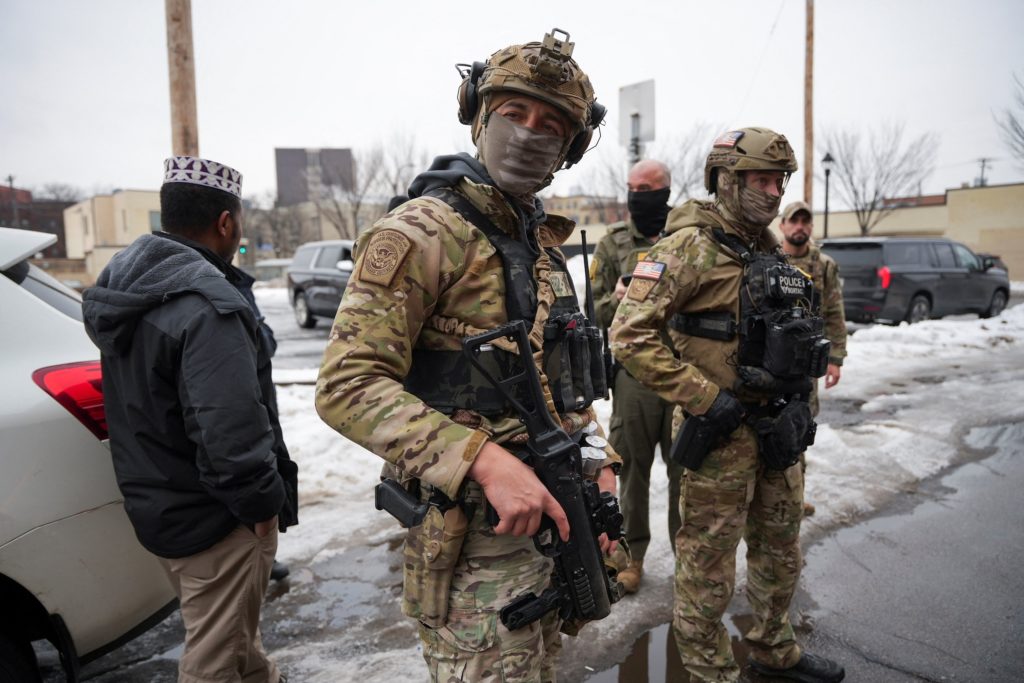 Immigration enforcement action continues, the day after the fatal shooting of Renee Nicole Good by a U.S. Immigration and ...