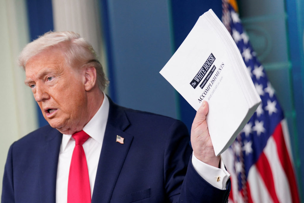 Trump says he's kept all of his campaign promises. PolitiFact's MAGA-Meter shows otherwise