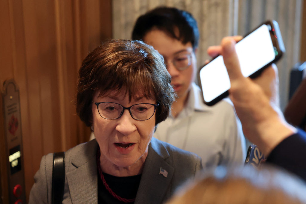 Susan Collins announces reelection bid for her Maine Senate seat challenged by Democrats