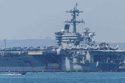 U.S. military says it shot down Iranian drone that 'aggressively' approached an aircraft carrier