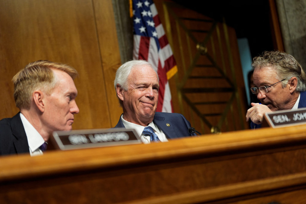Senate Homeland Security and Government Affairs Committee hearing on Capitol Hill in Washington, D.C.