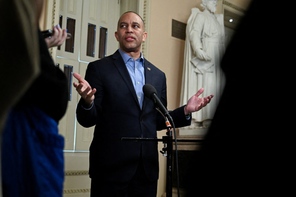 WATCH: Congress must approve any possible U.S. military action against Iran, Jeffries says in news conference