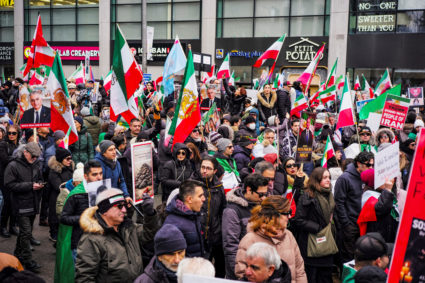 Thousands demonstrate for change in Iran following deadly crackdown