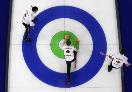 Curling - Men's Round Robin Session 8 - Czechia vs Canada