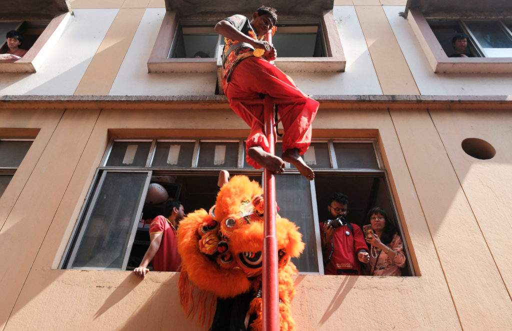 Lunar New Year celebrations in Kolkata