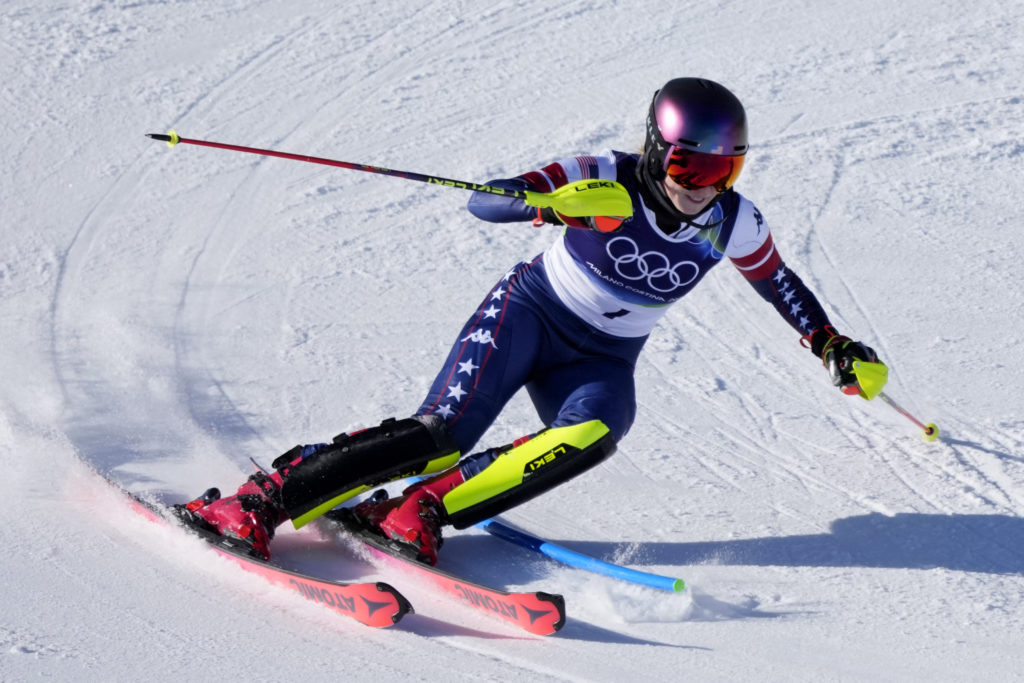 Olympics: Alpine Skiing-Womens Slalom