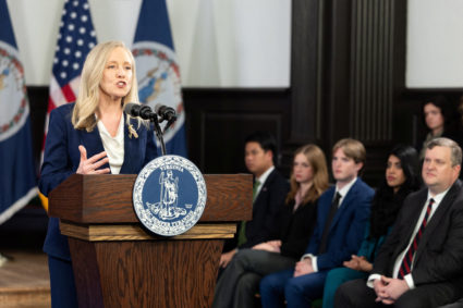 Virginia Governor Spanberger gives Democratic rebuttal to Trump's State of the Union address