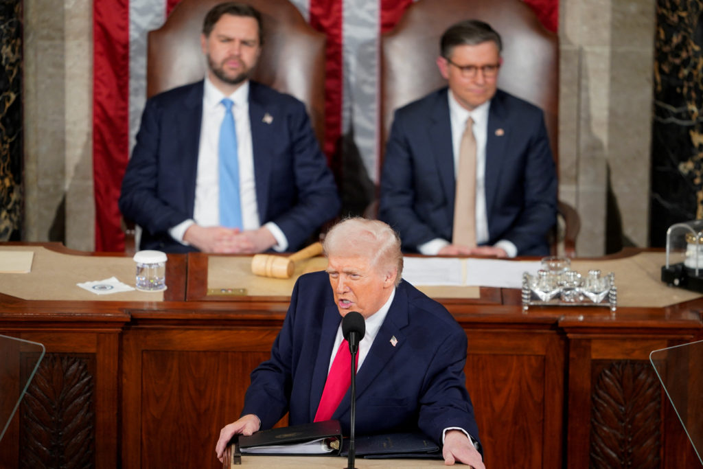 Read Trump's full 2026 State of the Union address