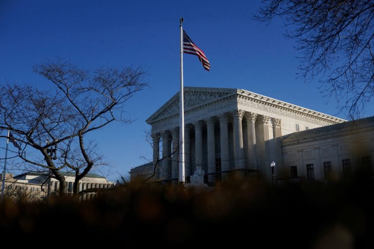 FILE PHOTO: A general view of U.S. Supreme Court, in Washington
