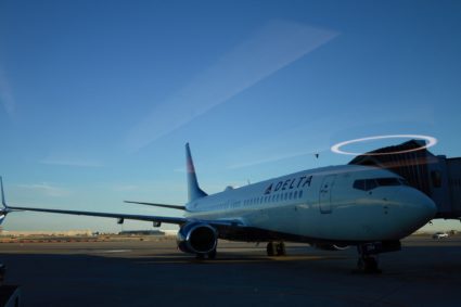 El Paso International Airport after temporary closure of its airspace was lifted