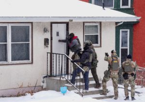 FILE PHOTO: Immigration raid at a home in St. Paul