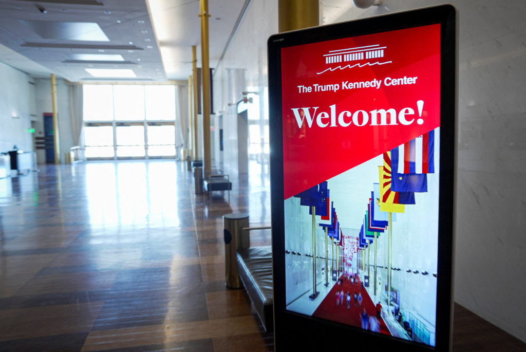 Historic preservation groups sue Trump to block Kennedy Center changes