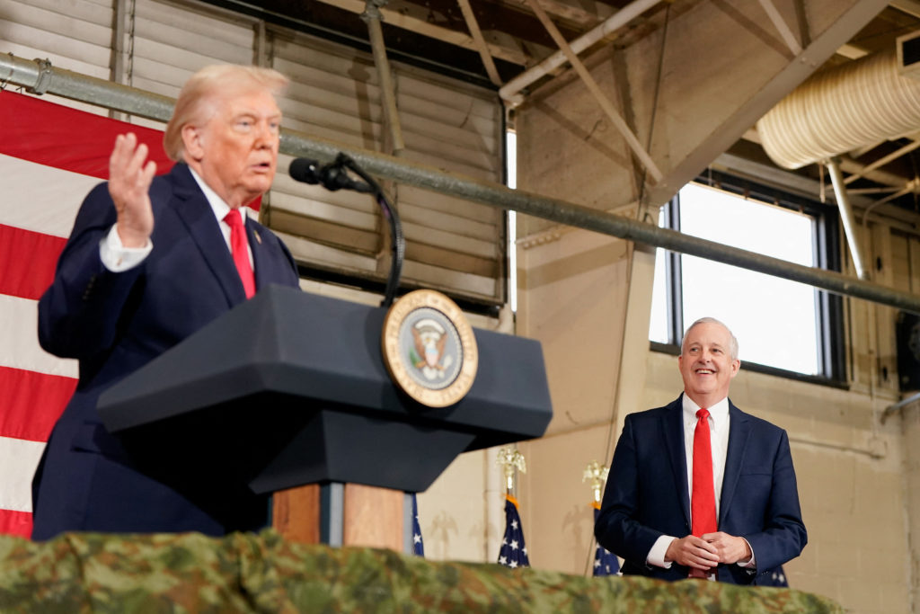 U.S. President Donald Trump visits Fort Bragg, North Carolina