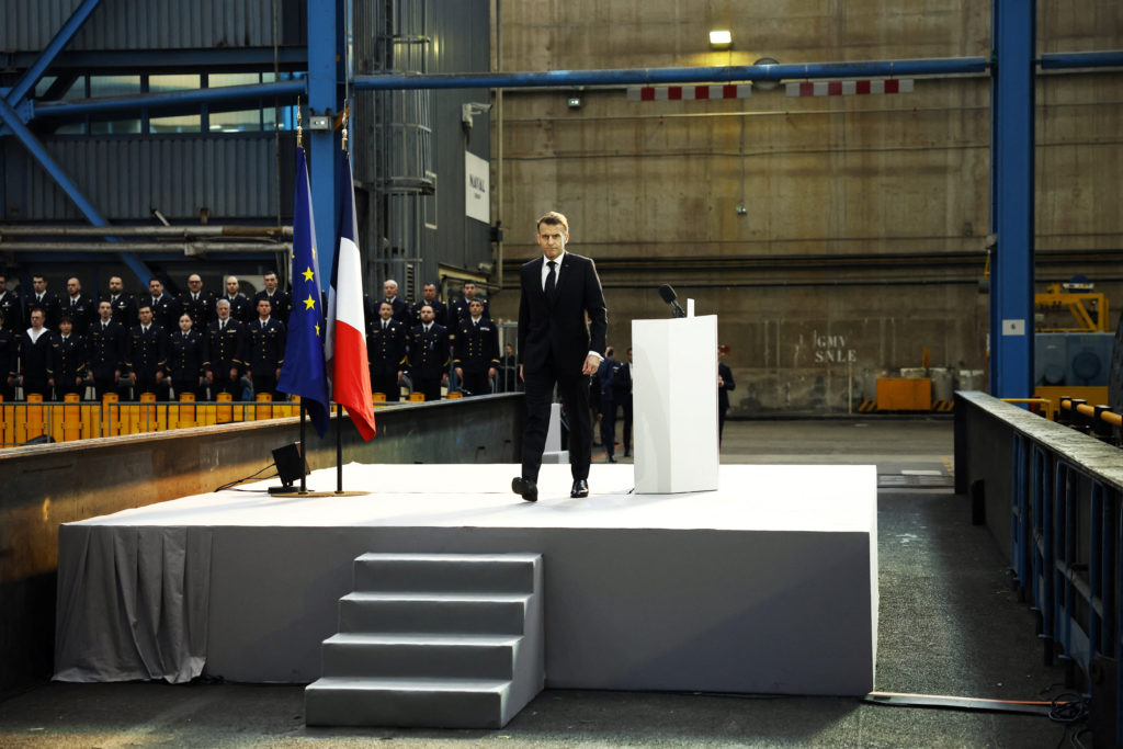 Macron orders France's nuclear-powered aircraft carrier to move from Baltic Sea to Mediterranean