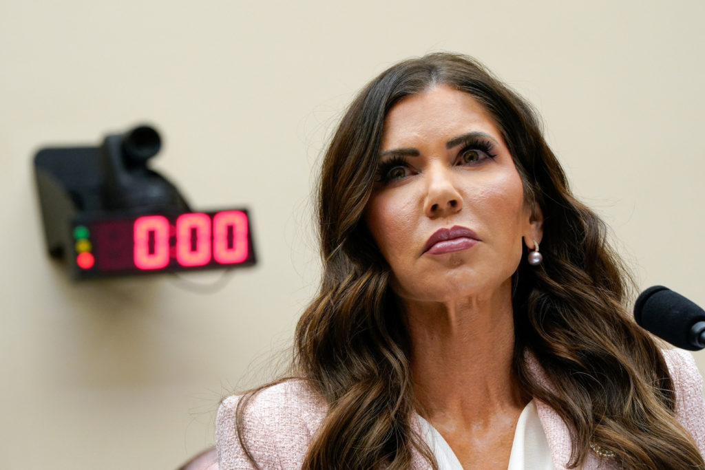 Trump replacing Noem as Homeland Security secretary