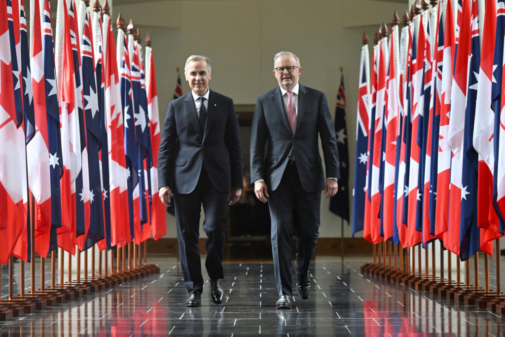 Leaders of Canada and Australia urge Iran war de-escalation, affirm Iranians can't have nuclear weapons