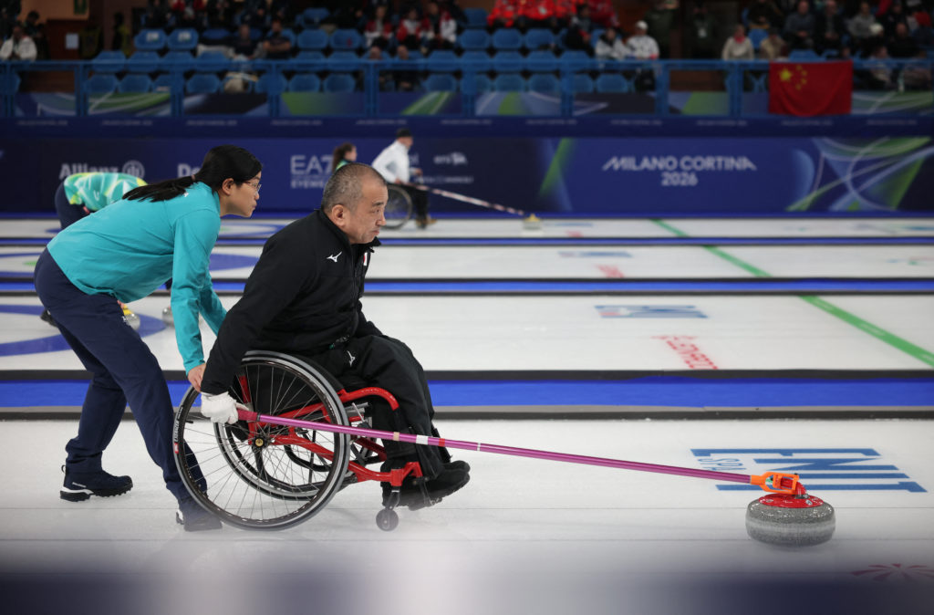 Wheelchair Curling - Mixed Doubles Round Robin Session 4 - Japan vs Italy