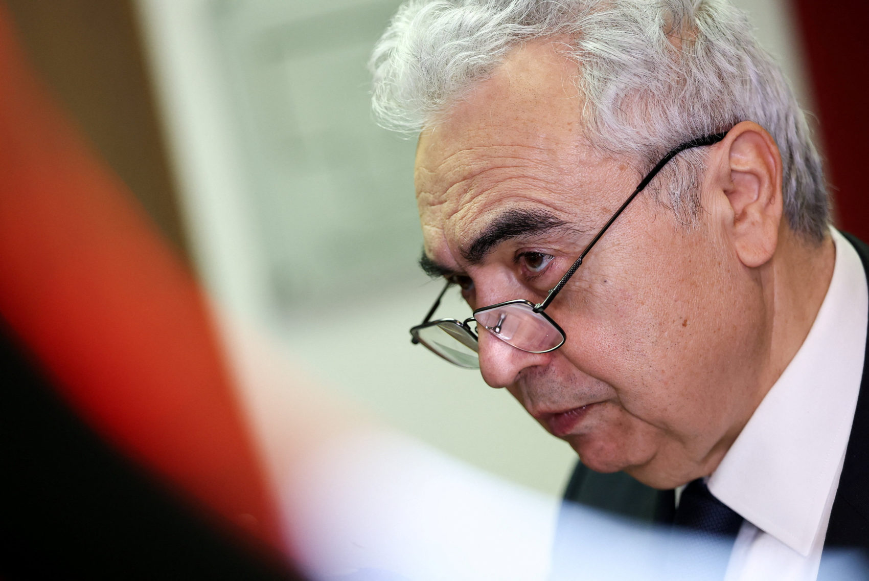 International Energy Agency Executive Director Dr Fatih Birol holds a press conference on developments in global energy ma...