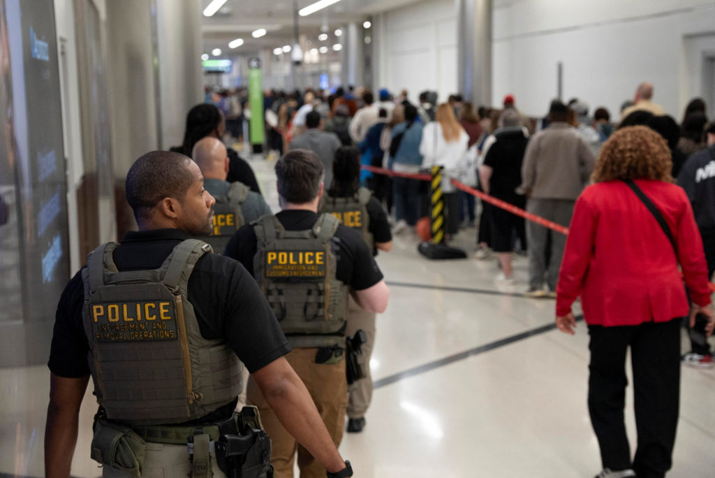 Hundreds of ICE agents ordered to deploy to airports to help fill TSA staffing gaps