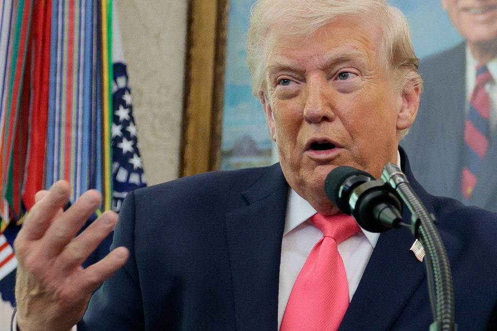 WATCH: Trump says Iran's new leaders 'gave us a present' related to oil and Strait of Hormuz