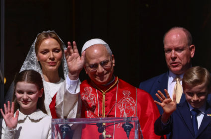 Pope Leo XIV visits Monaco